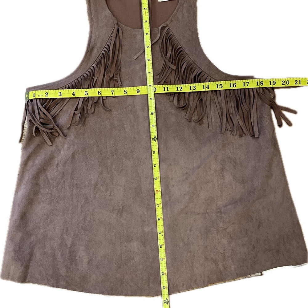 Hollister Brown Fringe Tank Top - Picture 6 of 7